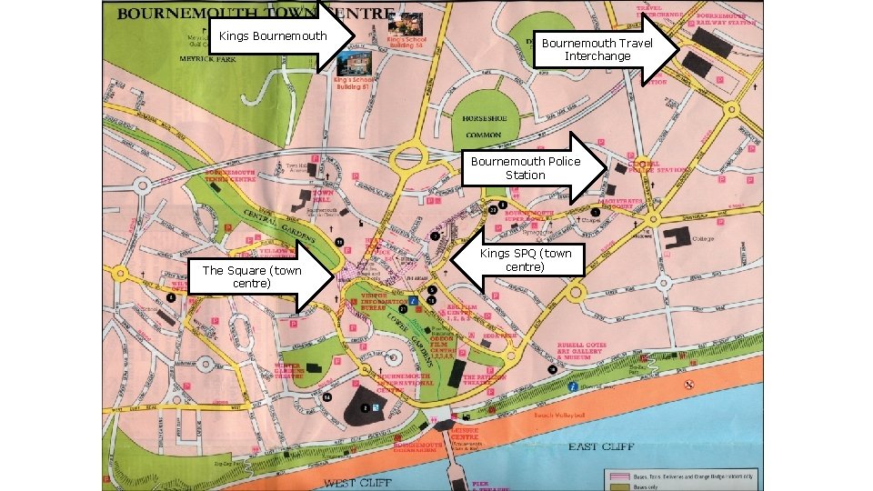 Kings Bournemouth Travel Interchange Bournemouth Police Station The Square (town centre) Kings SPQ (town