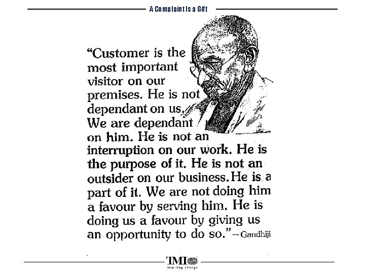 A Complaint Is a Gift 