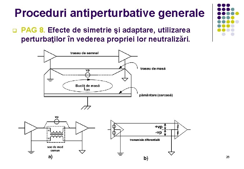 Proceduri antiperturbative generale q PAG 8. Efecte de simetrie şi adaptare, utilizarea perturbaţilor în