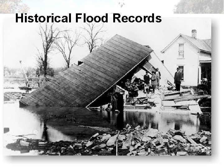 Historical Flood Records 