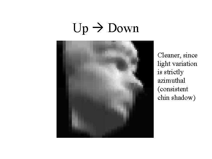 Up Down Cleaner, since light variation is strictly azimuthal (consistent chin shadow) 