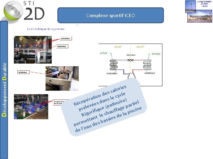 Développement Durable Complexe sportif ICEO ies r o l s ca cle e d