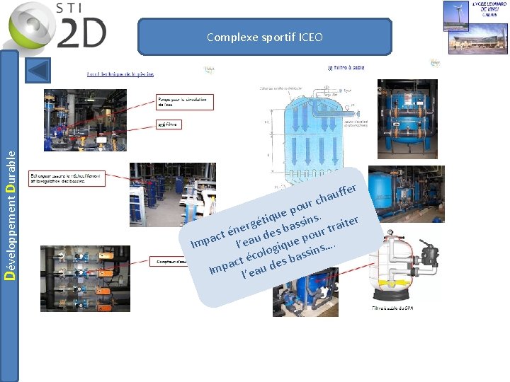 Développement Durable Complexe sportif ICEO r ffe u a h c our p e