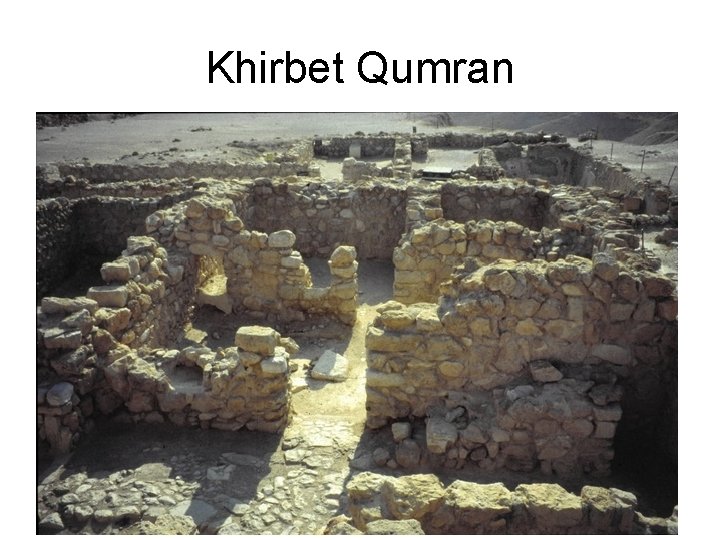 Khirbet Qumran 