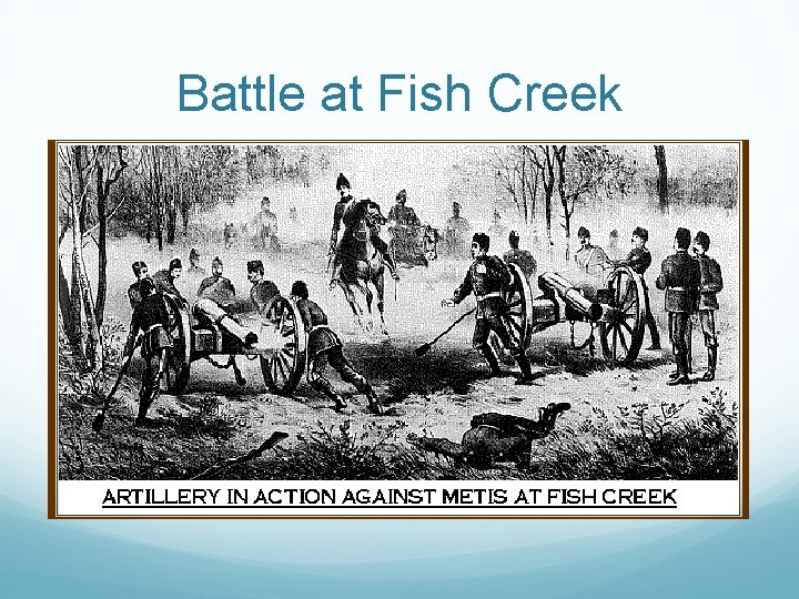 Battle at Fish Creek 