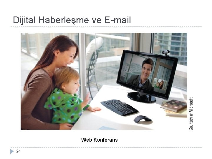 Dijital Haberleşme ve E-mail Web Konferans 24 