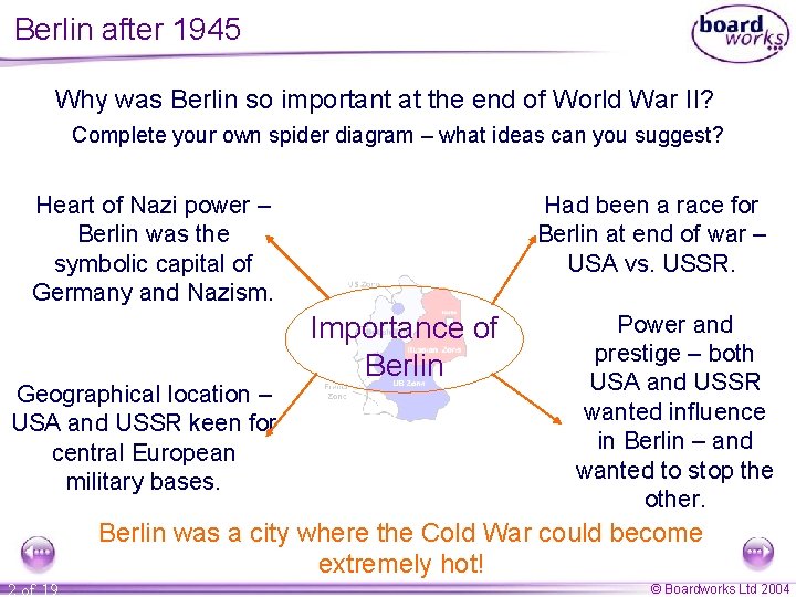 Berlin after 1945 Why was Berlin so important at the end of World War