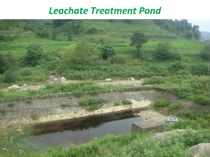 Leachate Treatment Pond 