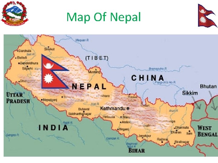 Map Of Nepal 