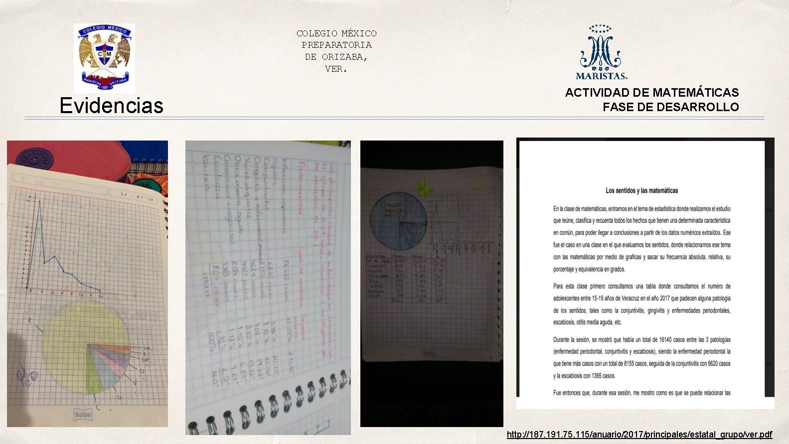 COLEGIO MÉXICO PREPARATORIA DE ORIZABA, VER. Evidencias ACTIVIDAD DE MATEMÁTICAS FASE DE DESARROLLO http: