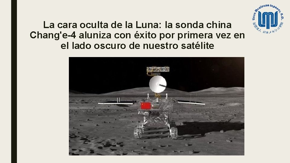 La cara oculta de la Luna: la sonda china Chang'e-4 aluniza con éxito por