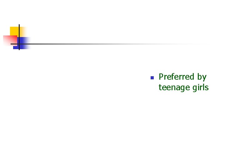 n Crossed Arm Preferred by teenage girls  n Crossed Arm Preferred by teenage girls