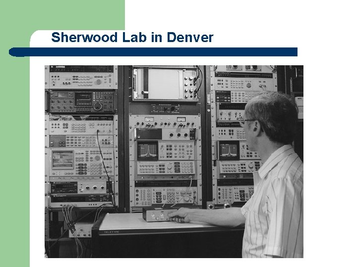 Sherwood Lab in Denver 