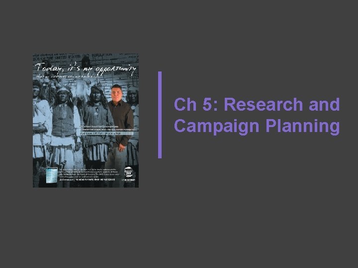 Ch 5: Research and Campaign Planning 