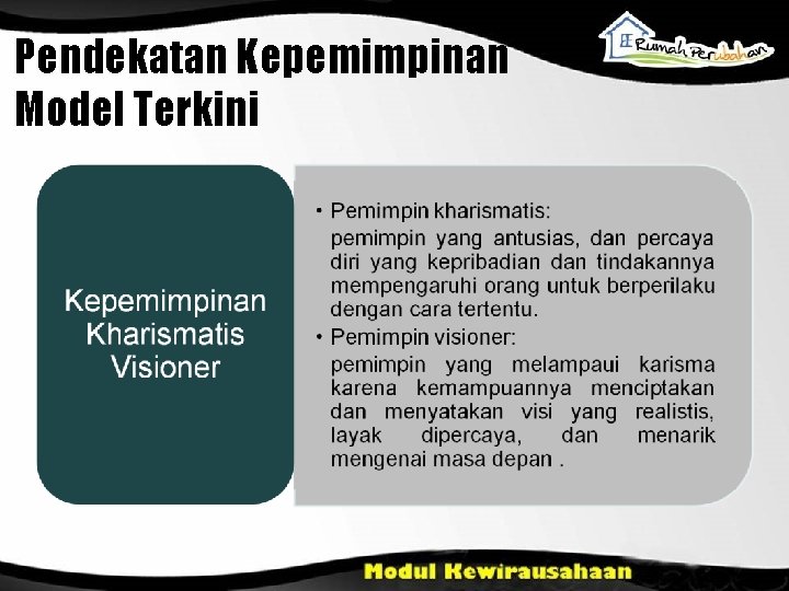 Pendekatan Kepemimpinan Model Terkini 