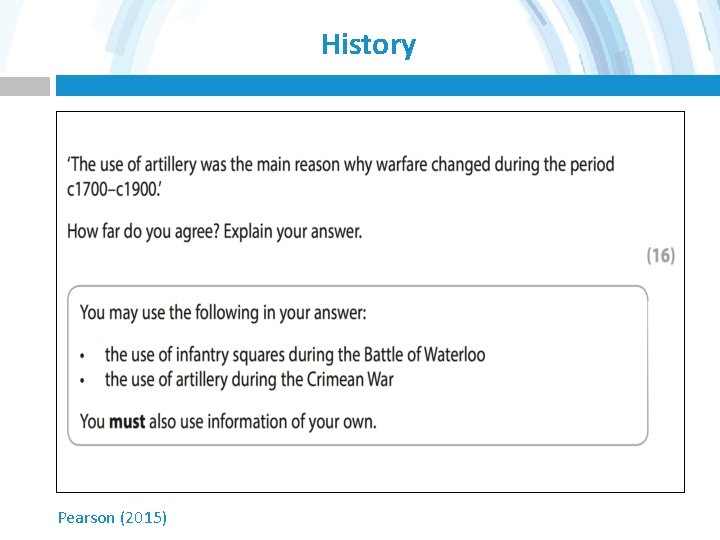 History Pearson (2015) 