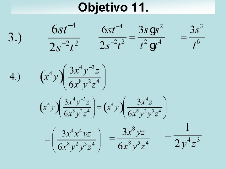 Objetivo 11. 