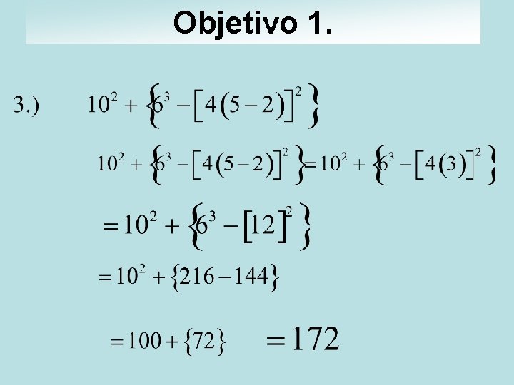 Objetivo 1. Objetivo 1.
