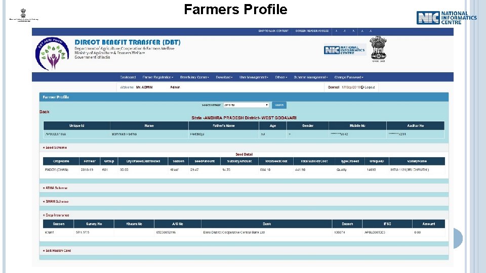 Farmers Profile 