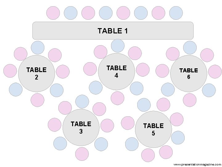 TABLE 1 TABLE 4 TABLE 2 TABLE 3 TABLE 6 TABLE 5 www. presentationmagazine.