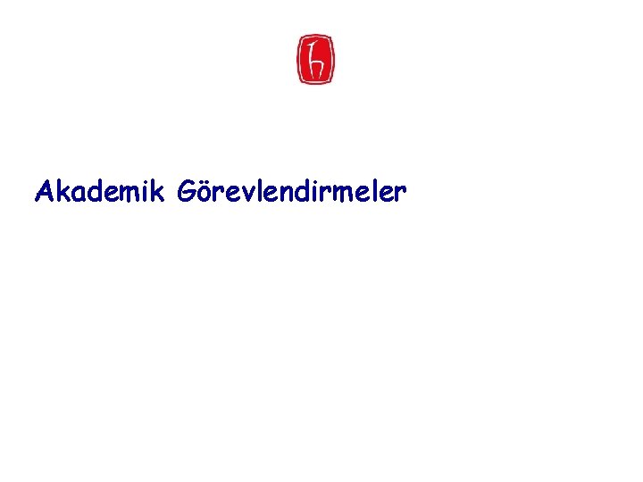 Akademik Görevlendirmeler 