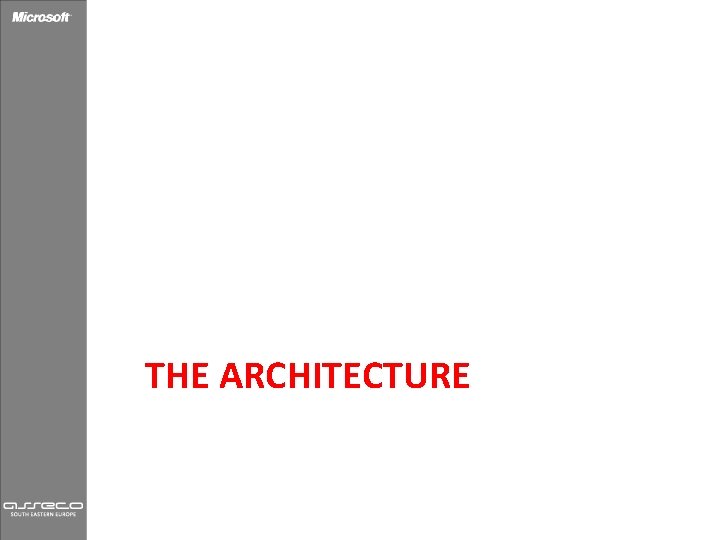 THE ARCHITECTURE 