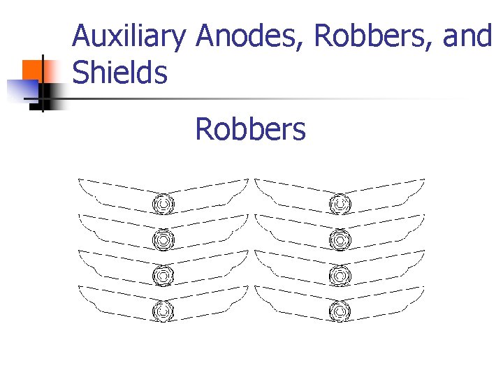Auxiliary Anodes, Robbers, and Shields Robbers 