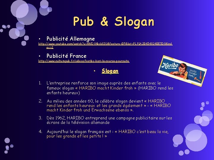 Pub & Slogan • Publicité Allemagne • Publicité France http: //www. youtube. com/watch? v=4