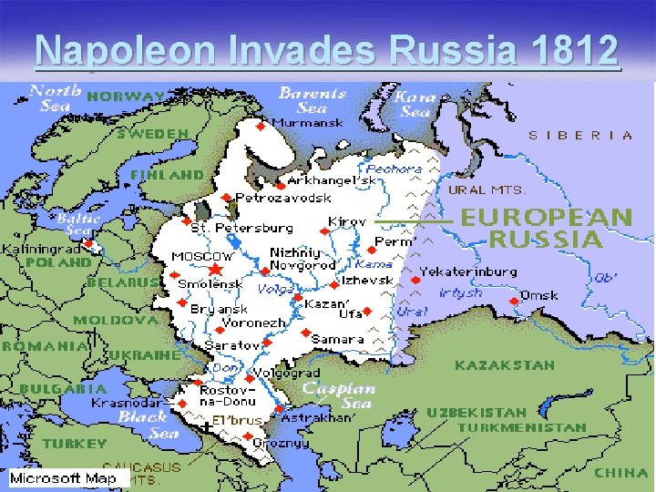 Napoleon Invades Russia 1812 