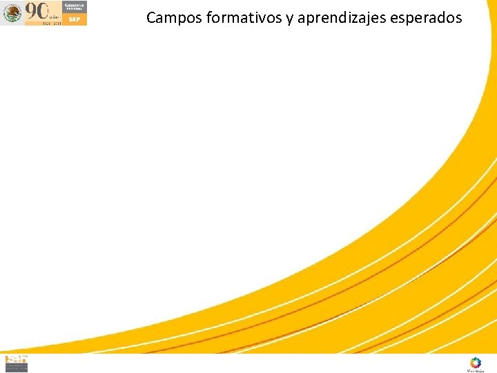 Campos formativos y aprendizajes esperados 