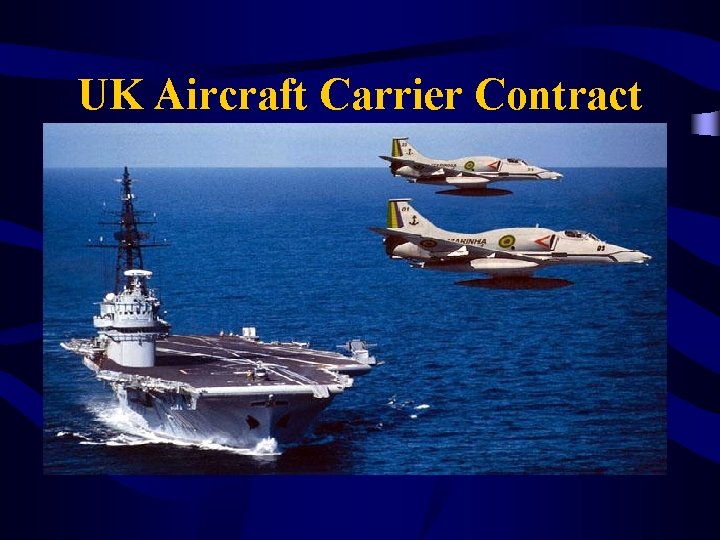 UK Aircraft Carrier Contract 