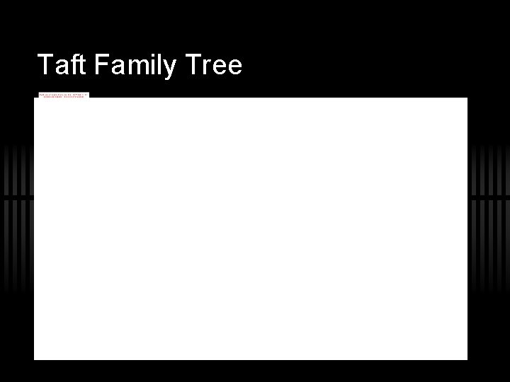 Taft Family Tree 