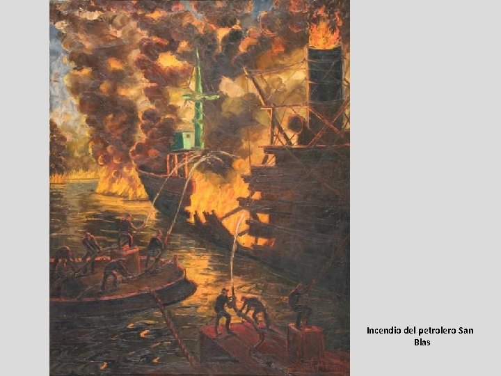 Incendio del petrolero San Blas 