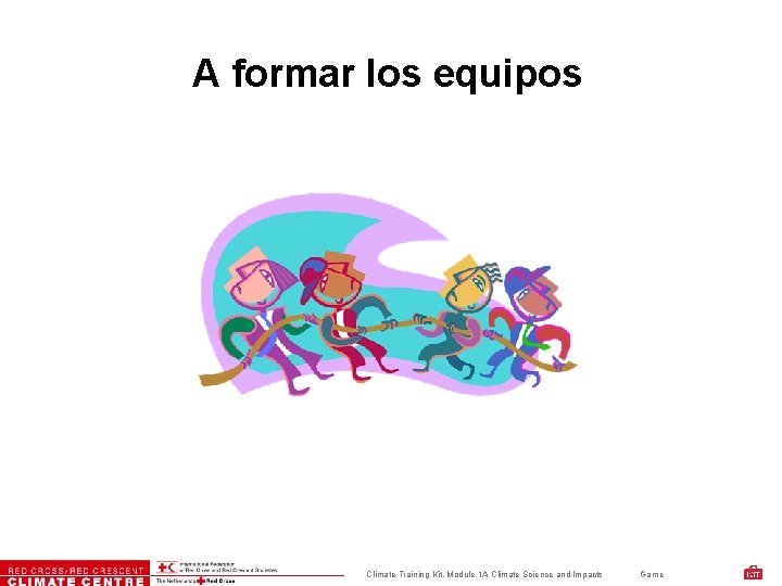 A formar los equipos Climate Training Kit. Module 1 A Climate Science and Impacts