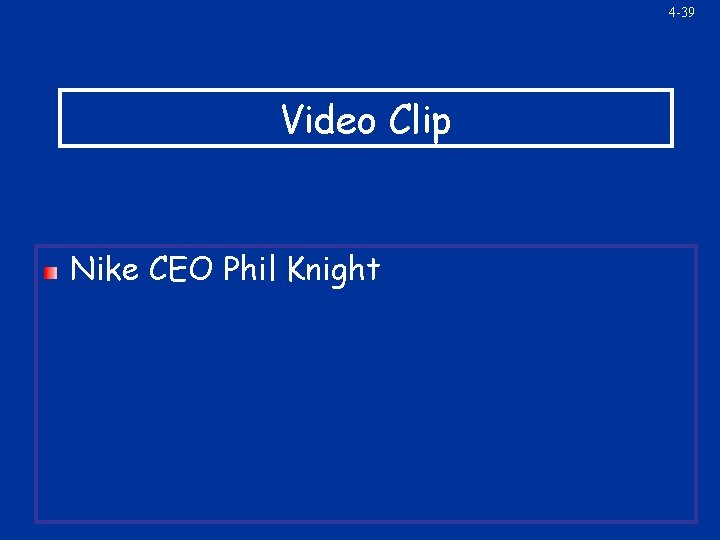 4 -39 Video Clip Nike CEO Phil Knight 