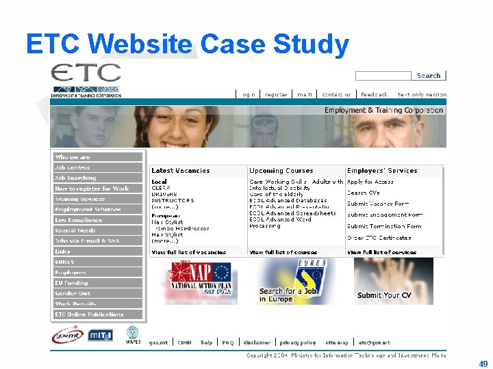 ETC Website Case Study 49 