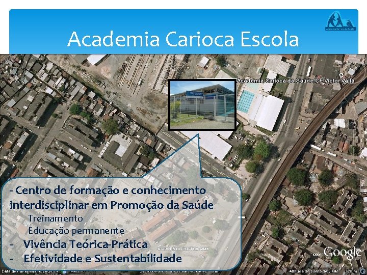 Academia Carioca Escola - Centro de formação e conhecimento interdisciplinar em Promoção da Saúde