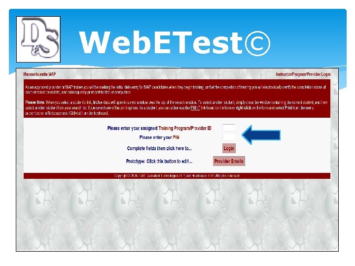 Web. ETest© 