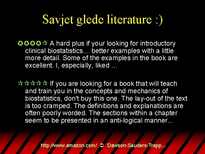 Savjet glede literature : ) A hard plus if your looking for introductory clinical