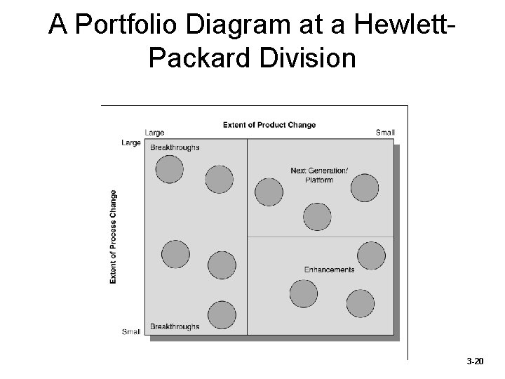 A Portfolio Diagram at a Hewlett. Packard Division 3 -20 