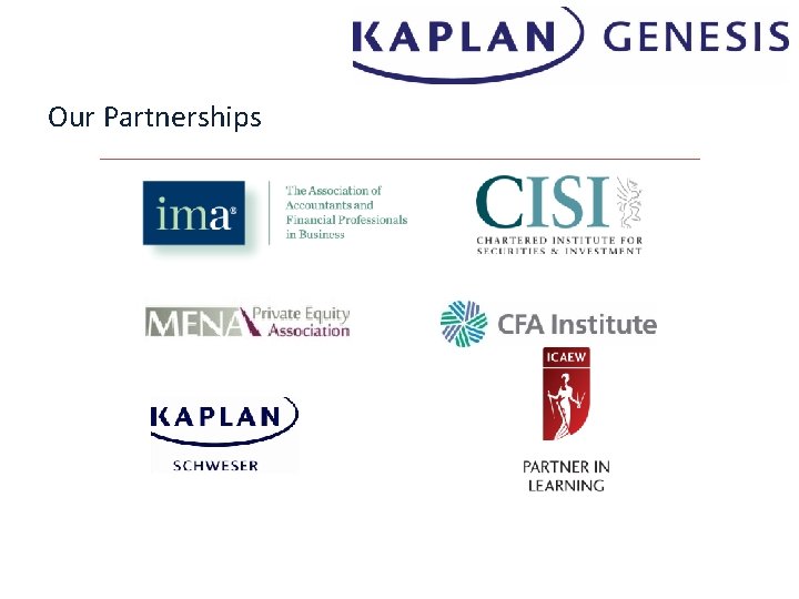 Our Partnerships 