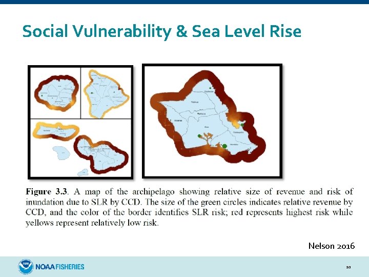 Social Vulnerability & Sea Level Rise Nelson 2016 20 