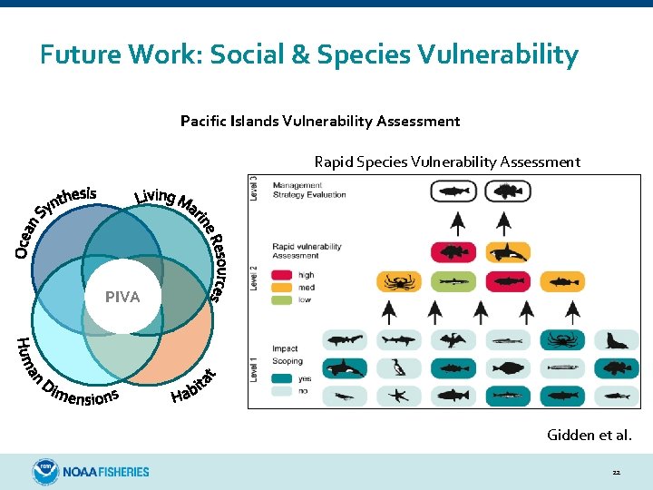 Future Work: Social & Species Vulnerability Pacific Islands Vulnerability Assessment Rapid Species Vulnerability Assessment