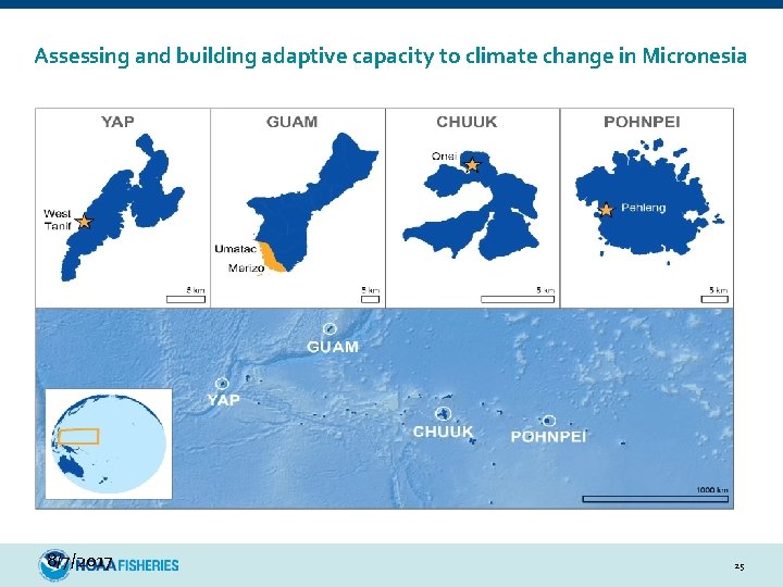 Assessing and building adaptive capacity to climate change in Micronesia 8/7/2017 25 