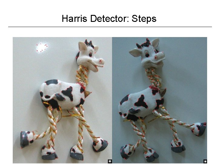 Harris Detector: Steps 