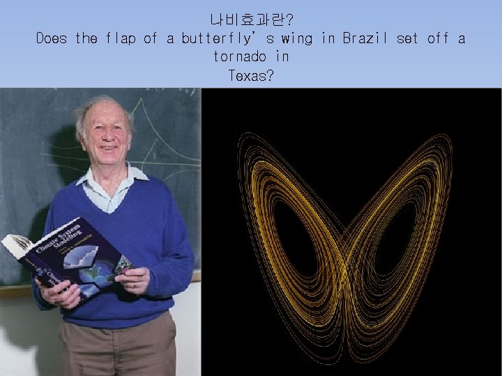 나비효과란? Does the flap of a butterfly’s wing in Brazil set off a tornado