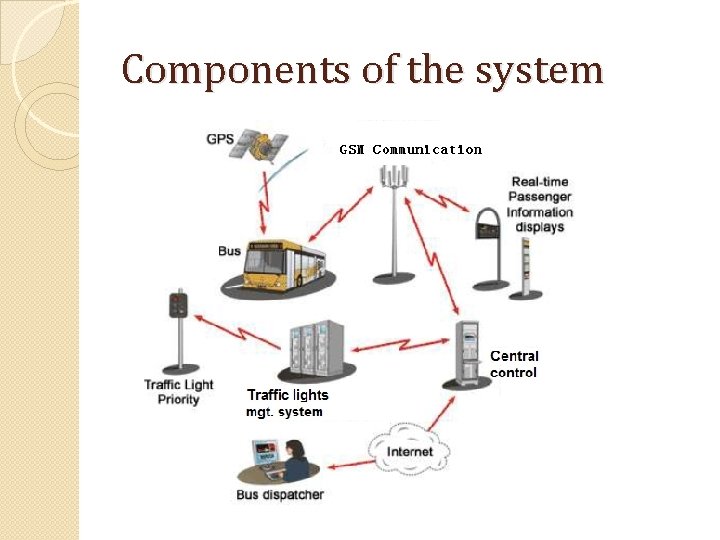 Components of the system 