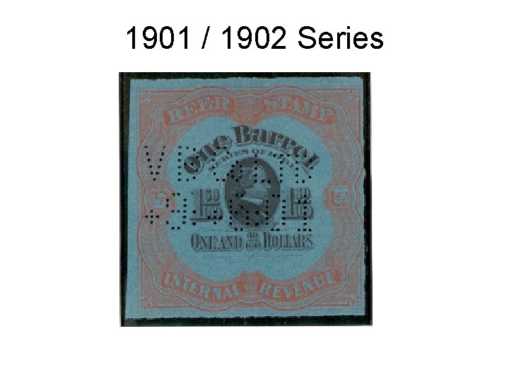 1901 / 1902 Series 