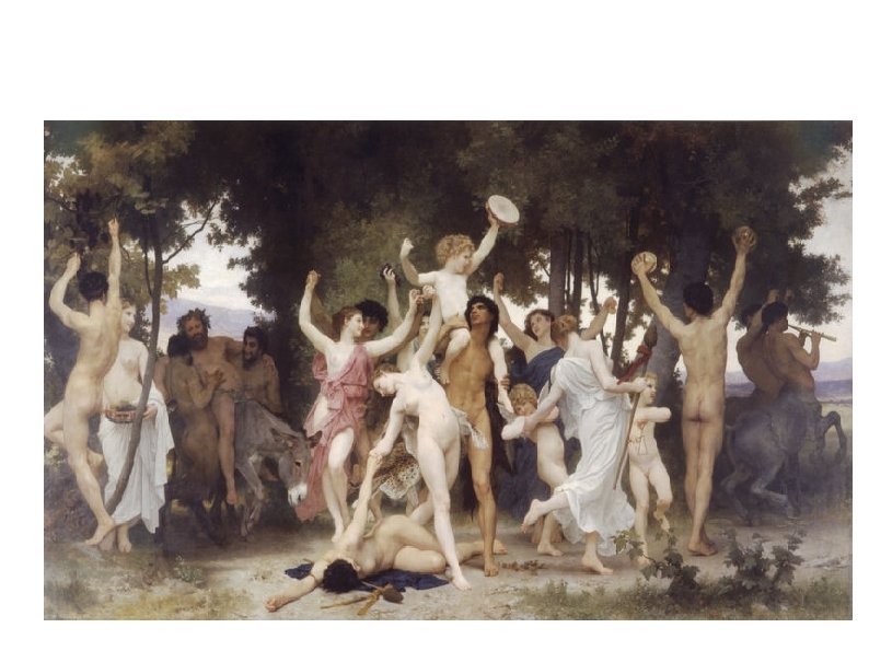 "La juventud de Baco" William Adolphe Bouguereau 1. 884 