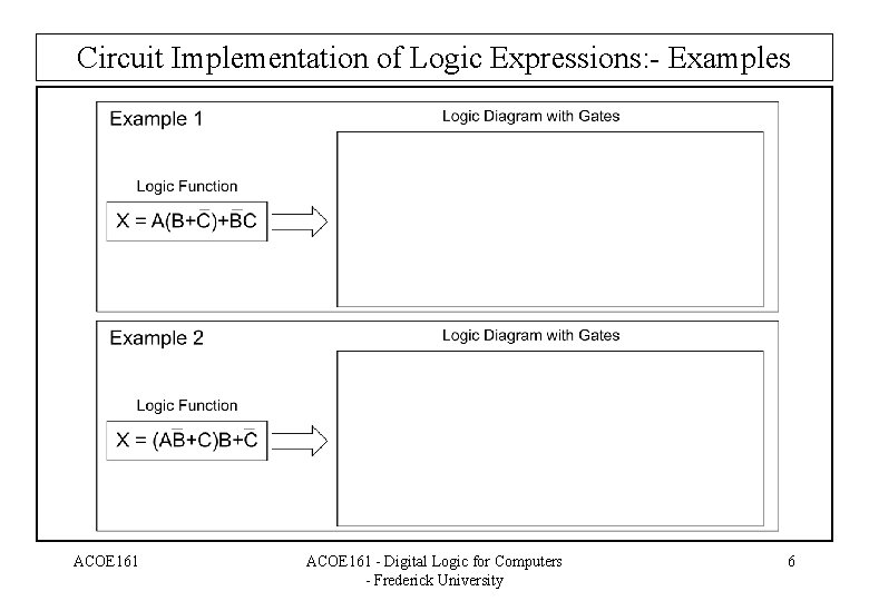 Combinational Logic Circuits Reference M Mano C Kime